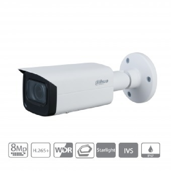 - IPC-HFW2831TP-ZS-S2 - IP - Bullet, - 8 MP/Starlight - 2,7 ~ 13,5 mm motorisiertes Objektiv - Unterstützt H.265 - IPC-HFW2831TP-ZS-S2 - IP - Bullet, - 8 MP/Starlight - 2,7 ~ 13,5 mm motorisiertes Objektiv - Unterstützt H.265-Beschreibung lesen