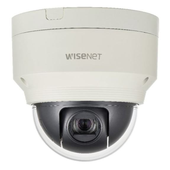 WiseNet XNP-6120H, IP Dome Kamera, 1/2.8", 1920x1080, 60fps, 5.2-62.4mm, 12x opt. Zoom, Tag/Nacht, WDR, Audio, Alarm I/-Leer más
