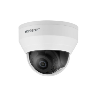 QND-8020R Hanwha Vision, 1/2,8 Zoll Netzwerk Dome, Fix, Tag/Nacht, 2592x1944, H.265, 4mm, Infrarot, PoE-Leer más