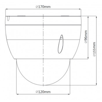 - SD42212T-HN-S2 - IP - PTZ, - 2MP/Starlight - 5,3 ~ 64 mm motorisiertes Objektiv / 12x facher Zoom - Unterstützt-Beschreibung lesen