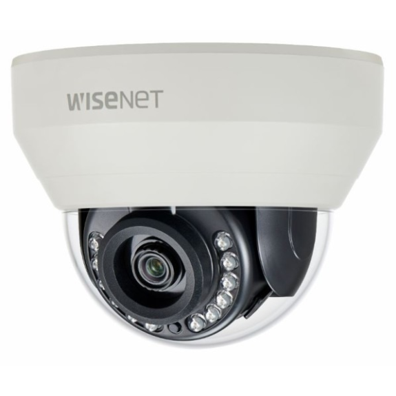WiseNet HCD-6020R, Analog Dome Kamera, 1/2.8", 1920x1080, 30fps, 4mm, Tag/Nacht, IR, WDR, 12VDC WiseNet HCD-6020R, Analog Dome Kamera, 1/2.8", 1920x1080, 30fps, 4mm, Tag/Nacht, IR, WDR, 12VDC-Beschreibung lesen