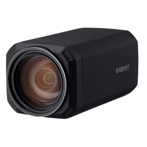 WiseNet XNZ-L6320A, IP Zoom Kamera, 1/2.8" CMOS, 1920x1080, 50fps, 32x opt. Zoom, 4.44-142.6mm, Tag/Nacht, WDR, Audio,-Leer más