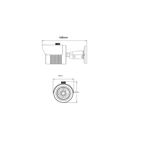 Yc Hd 36 (b-Ware), 2 Megapixel Bulletkamera (IP66), mit HD-SDI-/ Ex-SDI-/ TVI-/ CVI- oder CVBS-Videoausgang, sehr kompa Yc Hd 36 (b-Ware), 2 Megapixel Bulletkamera (IP66), mit HD-SDI-/ Ex-SDI-/ TVI-/ CVI- oder CVBS-Videoausgang, sehr kompa-Beschreibung lesen