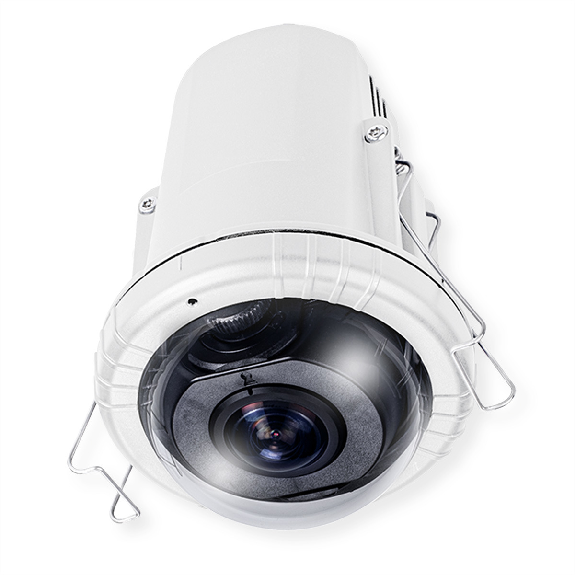 Fisheye-Netzwerkkamera 12MP 360° mit WDR Pro-Beschreibung lesen
