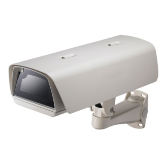 WiseNet SHB-4301HP, Festes Outdoor Kameragehäuse mit Montagehalterung, kompatibel mit allen Boxkameras, eingebauter Ent-Beschreibung lesen