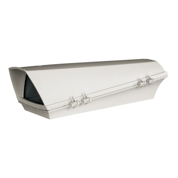 Vidéo HOT39K2A700, boîtier de protection contre les météo, 300 mm, chauffage, toit de protection solaire, Poe / Hi-Poe, IP66 / 67-Lire la description