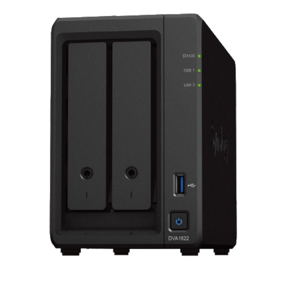 DVA1622 SYNOLOGY, DVA1622 Netzwerk-Überwachungsserver Tower Gigabit Ethernet-Leggi tutto