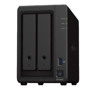 DVA1622 SYNOLOGY, DVA1622 Netzwerk-Überwachungsserver Tower Gigabit Ethernet-Lire la description