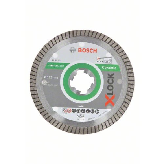 X-LOCK Diamanttrennscheibe Best for Ceramic Extra Clean Turbo 125 mm X-LOCK Diamanttrennscheibe Best for Ceramic Extra Clean Turbo 125 mm-Beschreibung lesen