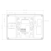 Zutrittskontrollmonitor 7" TFT PoE Zutrittskontrollmonitor 7" TFT PoE