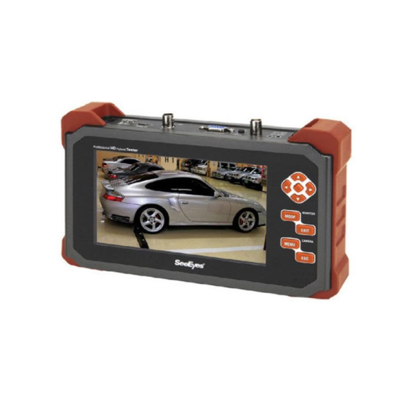 SC-MFM07HD SeeEyes, Testmonitor, Multiformat, für Installation, HD-TVI/CVI/AHD, HD-SDI, EX-SDI, FBAS, HDMI-Beschreibung lesen