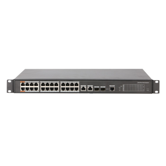 L-SW-24360 ITS, 24-port PoE Switch, 360 W , RJ45 10/100 L-SW-24360 ITS, 24-port PoE Switch, 360 W , RJ45 10/100-Beschreibung lesen