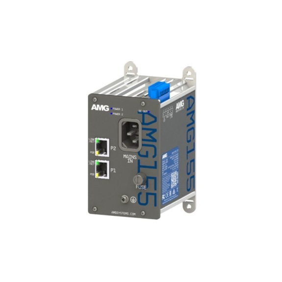 155-2GAT-P60 , Industrieller PoE-Injektor, 2x 10/100/1000BT RJ45 mit 30W PoE 802.3at, 230VAC IEC 155-2GAT-P60 , Industrieller PoE-Injektor, 2x 10/100/1000BT RJ45 mit 30W PoE 802.3at, 230VAC IEC-Beschreibung lesen