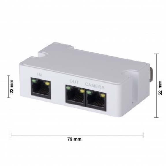 Dahua - PFT1300 - PoE Extender, - Passiver PoE und Daten mini Verteiler - Über kaskadierung bis zu drei IP Kameras über Dahua - PFT1300 - PoE Extender, - Passiver PoE und Daten mini Verteiler - Über kaskadierung bis zu drei IP Kameras über-Beschreibung lesen