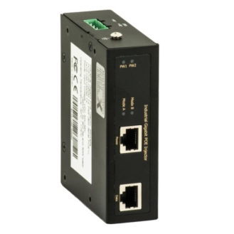 PC-INJ-30W, PoE-Injektor für Hutschinenmontage, erweiterter Temperaturbereich,  PoE+ 30W-Beschreibung lesen