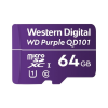 WDD064G1P0C Western Digital, MicroSDXC Speicherkarte, 64GB, Class 10, UHS-I U1, 32TBW, für Videoüberwachung