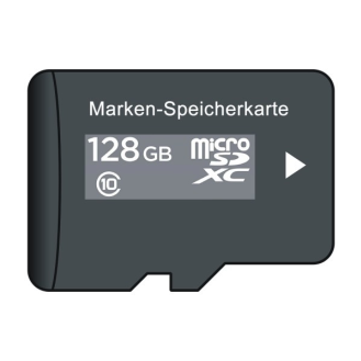 SD card,SDCS/128GB,Class10, 128 GB Marken-Speicherkarte (microSDXC), Class 10-Beschreibung lesen