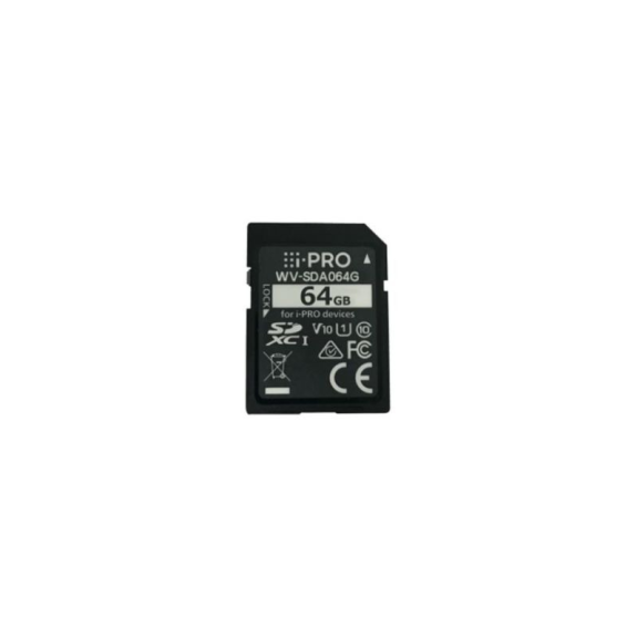 WV-SDA064G i-Pro, SD Karte, 64GB WV-SDA064G i-Pro, SD Karte, 64GB-Beschreibung lesen