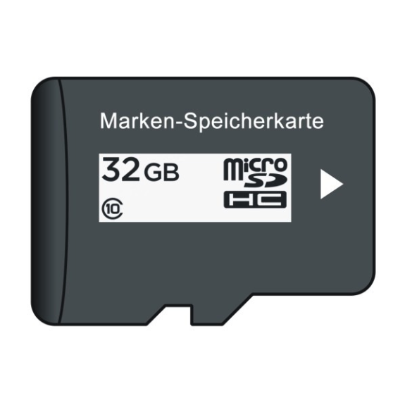 SD card,SDCS/32GB,Class10, 32 GB Marken-Speicherkarte (microSDHC), Class 10-Beschreibung lesen