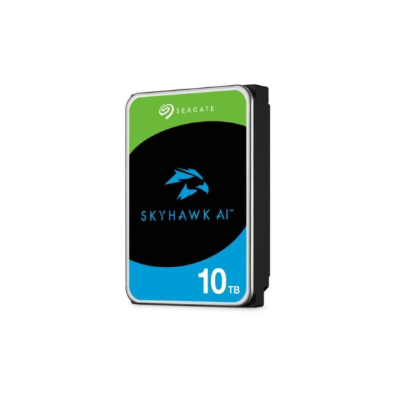 ST10000VE0001 Seagate, Festplatte, 3,5 Zoll, SATA 6Gb/s, 10TB, 256MB Cache, KI, 24/7 Betrieb, R/V Sensor-Leggi tutto