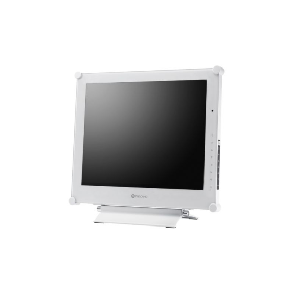 15 Zoll LCD-Monitor 24/7, 1024x768, HDMI, DVI-D, VGA, DisplayPort, weiß-Beschreibung lesen