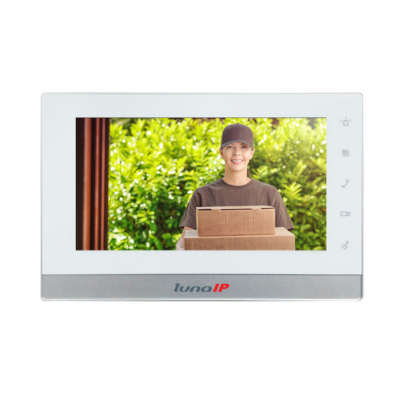 L-IS-5500 ITS, 7 Zoll LCD Monitor für Türsprechanlagen 800x480, IP, 6x Alarm, LS, Mikro-Beschreibung lesen