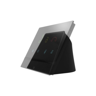 2N Indoor Desk Stand Black, Tischhalter für 2N Indoor Talk, Indoor Compact, Indoor View, schwarz-Beschreibung lesen