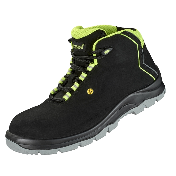 Boots en dentelle apiro taille 42  noir / jaune EN ISO 20345: 2011 S3 ESD SRC-Lire la description