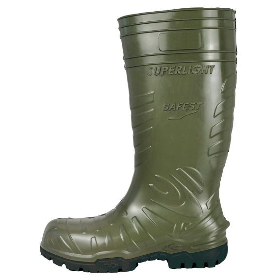 ANZI PU Stiefel W12 Grün/Schwarz EN ISO 20345:2011 S5 CI SRC, Gr.45 ANZI PU Stiefel W12 Grün/Schwarz EN ISO 20345:2011 S5 CI SRC, Gr.45-Beschreibung lesen