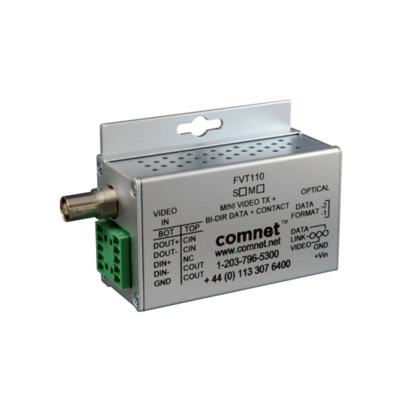 FVT110S1/M ComNet, Digital Glasfaser Sender, 1xVideo, 1xDaten, Kontakt Duplex, 1 Faser, SM, Mini FVT110S1/M ComNet, Digital Glasfaser Sender, 1xVideo, 1xDaten, Kontakt Duplex, 1 Faser, SM, Mini-Beschreibung lesen