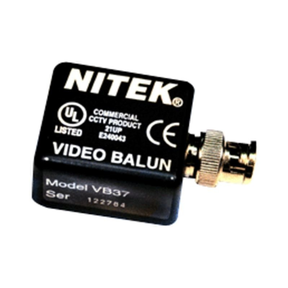 VB37M Nitek, Passiver Zweidraht-Sender oder Empfänger mit FBAS/BNC-Stecker Ein/Ausgang VB37M Nitek, Passiver Zweidraht-Sender oder Empfänger mit FBAS/BNC-Stecker Ein/Ausgang-Beschreibung lesen
