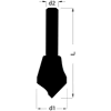 102306E - Avellanador-desbarbador HSS-Co 5 Cobalto (ø de 25 a 30mm)