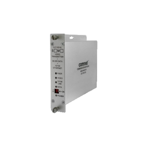 FVR10D1EM ComNet, Digital Glasfaser Empfänger, 1xVideo, Daten Duplex, 1 Faser, MM, 1310/1550nm-Beschreibung lesen