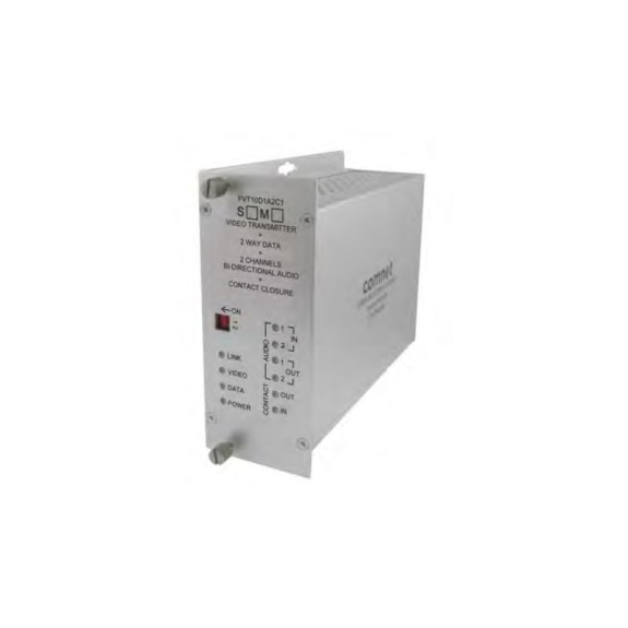 FVT10D1A2C1M1 ComNet, Digital Glasfaser Sender, 1xVideo, 1xDaten, Kontakt Duplex, 2xAudio, 1 Faser, MM FVT10D1A2C1M1 ComNet, Digital Glasfaser Sender, 1xVideo, 1xDaten, Kontakt Duplex, 2xAudio, 1 Faser, MM-Beschreibung lesen