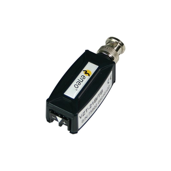 VZT-21B/TB eneo, Passiver Zweidraht Sender oder Empfänger mit FBAS Ein-/Ausgang, BNC-Klemmblock-Beschreibung lesen
