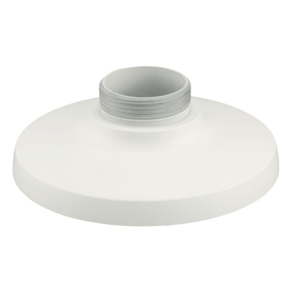 SBP-300HMW7 Hanwha Vision, Flanschplatte für Hänge Montage für Hanwha Techwin Domes, Aluminium, weiß-Beschreibung lesen