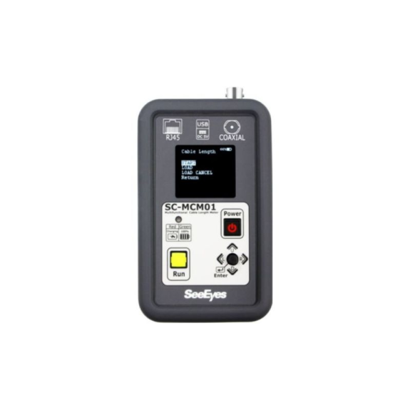 SC-MCM01 SeeEyes, Kabeltester für Koax / UTP 1,5 Zoll OLED Display-Beschreibung lesen