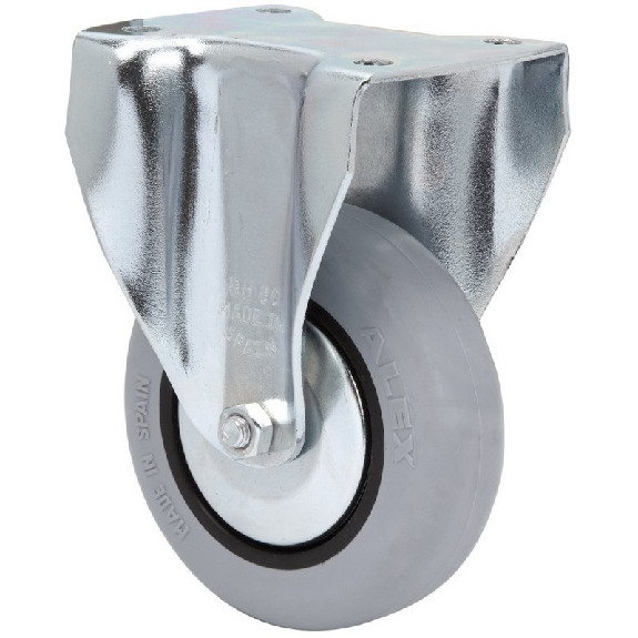 Rueda ALEX Fija 2-2459 - 17BH80CP-PGI Goma Gris-Leer más