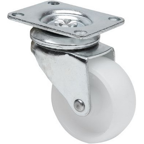 Rueda ALEX Giratoria 2-0042 - 10ZR60-BP62 Poliamix Blanco-Leer más