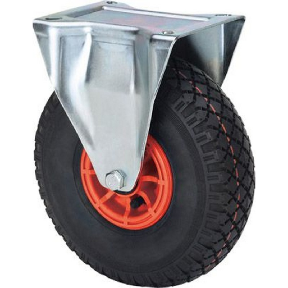 Roue fixe 4-1627-17wl260-rifn pneum.Impinchable-Leggi tutto