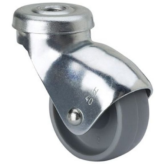 Rueda ALEX Giratoria 3-0020 - 21HSR40-BP C.Plástico Gris-Leer más