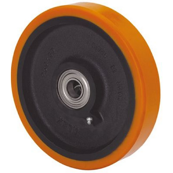 Rueda ALEX 4-1645 - HUB200-25-60 Poliuretano Bolas-Leer más