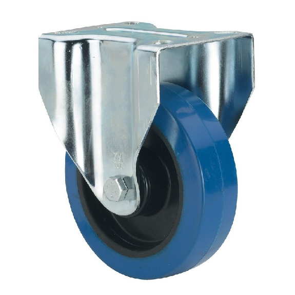 Rueda ALEX Fija 2-2732 - 17ZV125-PGMR125 Goma Azul ROD,-Leer más