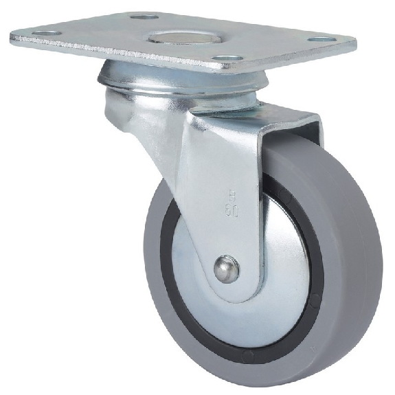 Rueda ALEX Giratoria 1-0190 - 10BSR60CP-PGI Goma Gris-Leer más