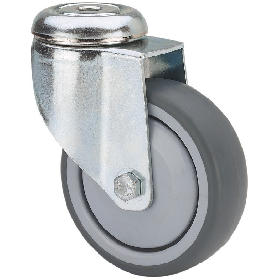 Rueda ALEX Giratoria TW0249 - 300-150-4 CP Goma Bolas-Leer más