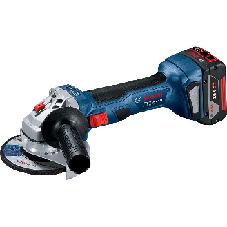 Kit 18V: Amoladora GWS 18V-7 + Martillo perforador SDS-plus GBH 18V-22 + 2 x 4.0 Ah con bolsa - BOSCH 0615A50037-Leer más
