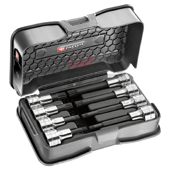 Estuche vasos destornilladores 1/2' XZN M6-M12 - FACOM SV.J8B-Leer más