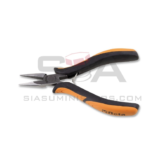Alicate de bocas semirredondas caña corta y lisa mango bimaterial, 140mm - BETA 1175BM Alicate de bocas semirredondas caña corta y lisa mango bimaterial, 140mm - BETA 1175BM-Leer más