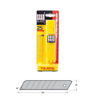 Cuchilla recambio cutter LCB-65 25mm caja 10 unidades - TAJIMA-Leer más