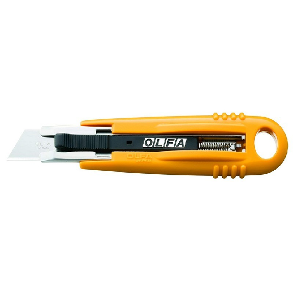 Cutter seguridad embalajes (Prest.Ind.24 uds) - OLFA SK-4/24-Leer más